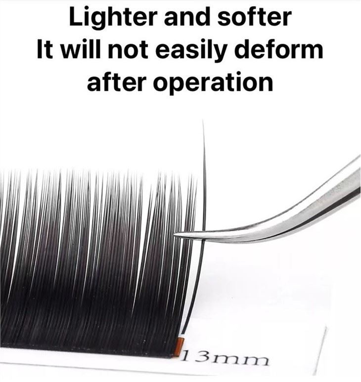 Lông mi phẳng cashmere