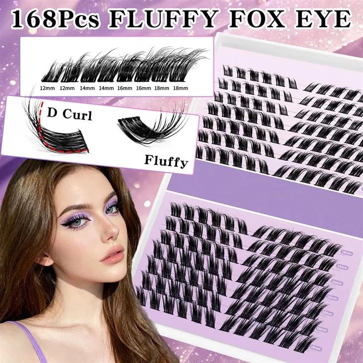 Lông mi cáo mỏng manh